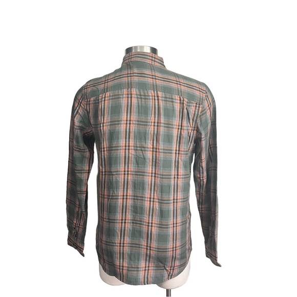 Prana Dolberg Flannel Shirt Tall Men Multicolor Plaid Check Long Sleeve Sz S NWT - Picture 11 of 16